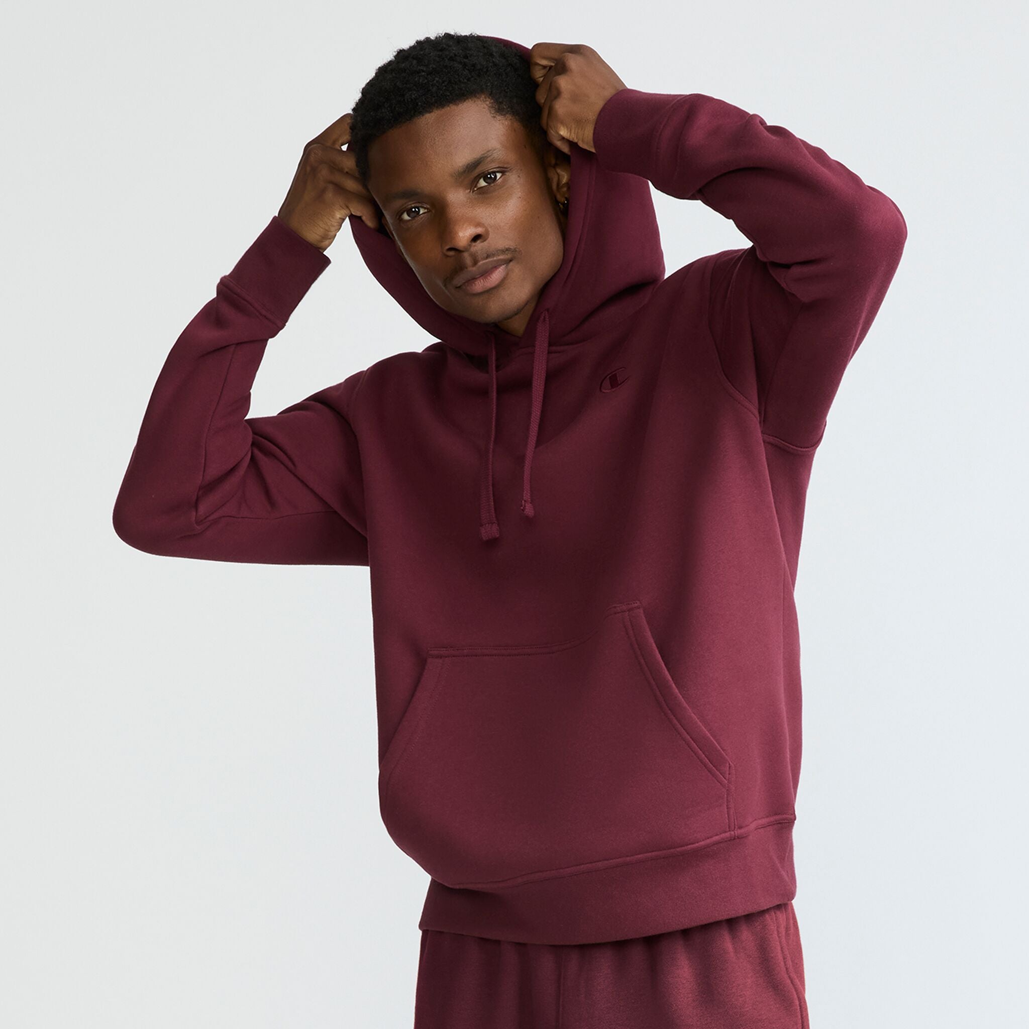 Powerblend Hoodie. C Logo