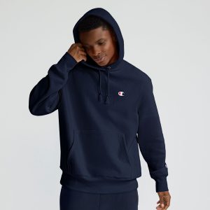 Reverse Weave Hoodie. C Logo
