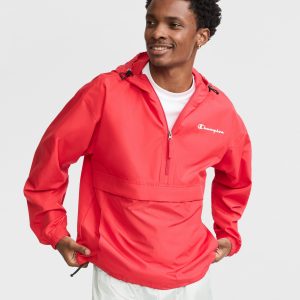 Stadium Packable Jacket. Script Logo